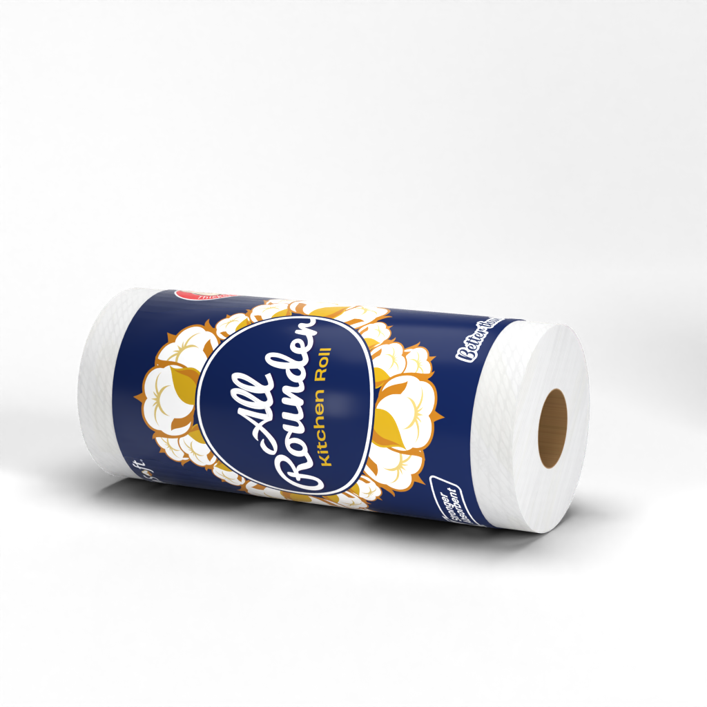 All Rounded Large Kitchen Roll – All Rounder – Large (Twin Pack) – SateenSoft